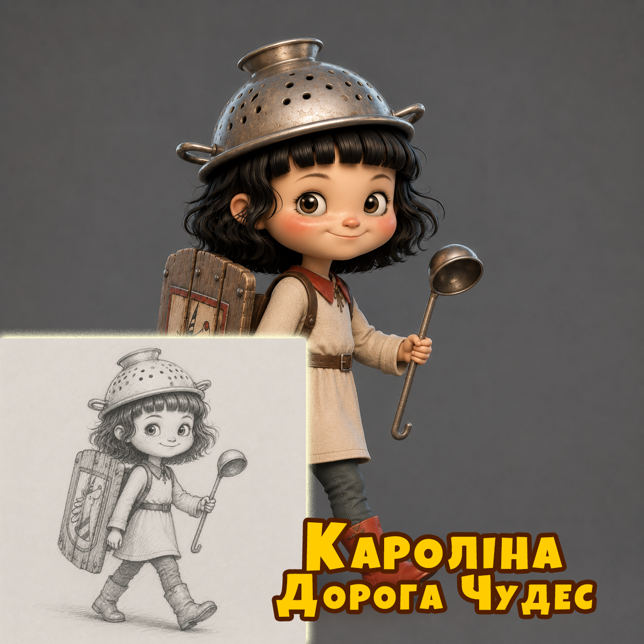Моделювання та анімація чарівного павука